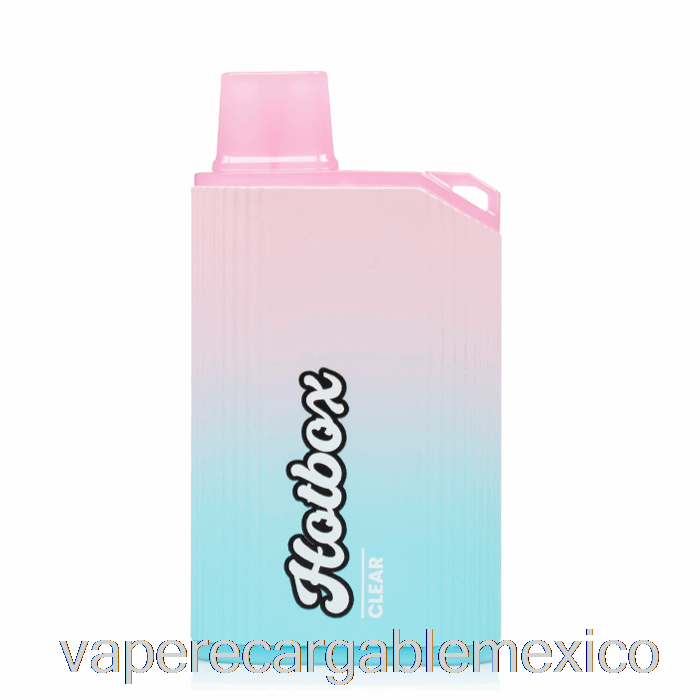 Vape Recargable Puff Marcas Hotbox 7500 Desechable Transparente